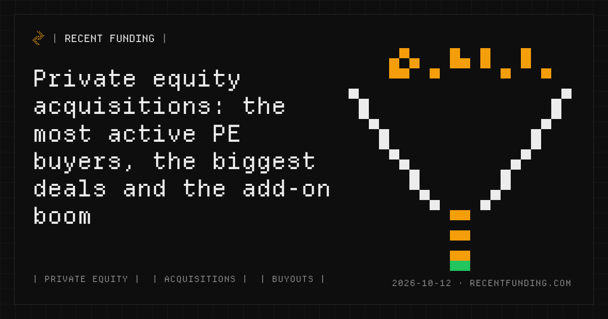 Cover image: Private equity acquisitions: the most active PE buyers, the biggest deals and the add-on boom