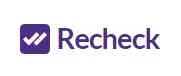 Recheck logo