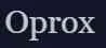 Oprox logo
